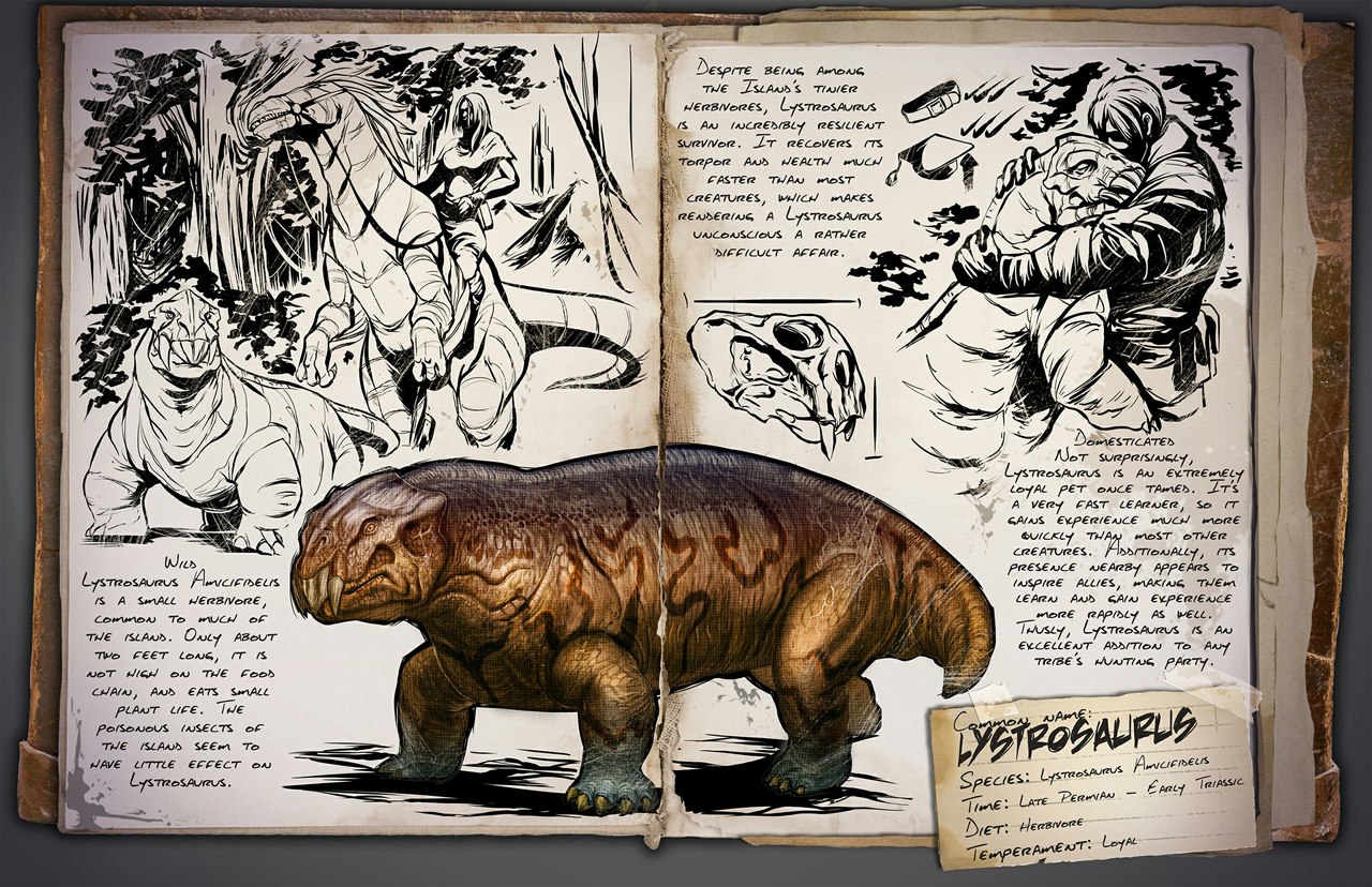Ark survival evolved lystrosaurus