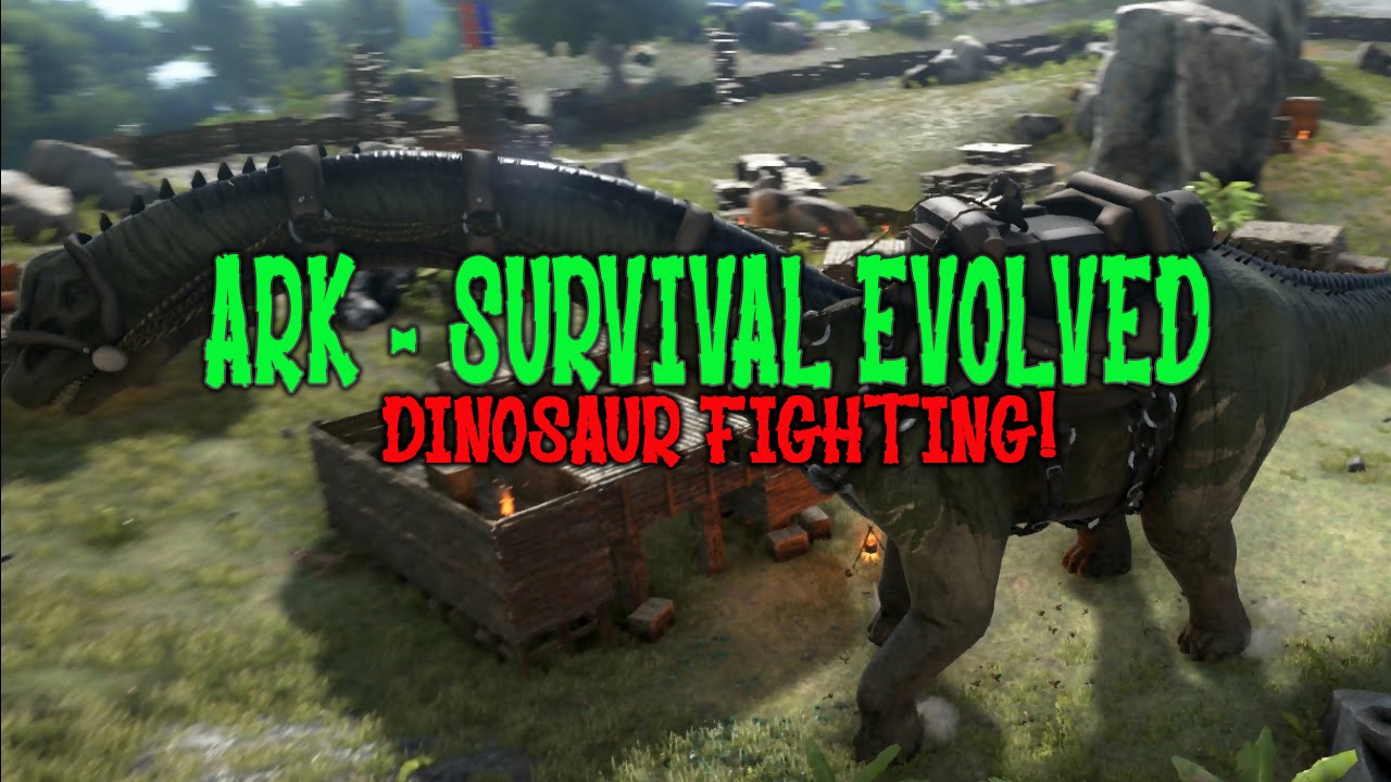 ARK Survival Evolved Бои Динозавров - Кто сильней? | ARK: Survival Evolved  | Русский сайт игры